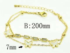 HY Wholesale Bracelets 316L Stainless Steel Jewelry Bracelets-HY32B0742HVL
