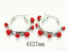 HY Wholesale Earrings 316L Stainless Steel Earrings-HY06E0335HQQ