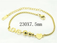 HY Wholesale Bracelets 316L Stainless Steel Jewelry Bracelets-HY19B1067PZ