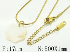 HY Wholesale Necklaces Stainless Steel 316L Jewelry Necklaces-HY59N0251MLS