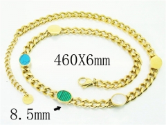 HY Wholesale Necklaces Stainless Steel 316L Jewelry Necklaces-HY32N0809HHC