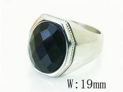 HY Wholesale Popular Rings Jewelry Stainless Steel 316L Rings-HY17R0804HIS