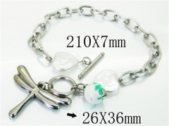HY Wholesale Bracelets 316L Stainless Steel Jewelry Bracelets-HY21B0519HKS