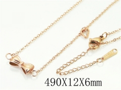 HY Wholesale Necklaces Stainless Steel 316L Jewelry Necklaces-HY19N0481OF