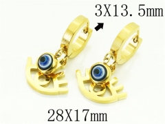 HY Wholesale Earrings 316L Stainless Steel Earrings-HY32E0364NL