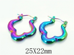 HY Wholesale Earrings 316L Stainless Steel Earrings-HY70E1266LW