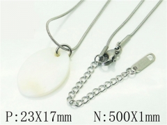 HY Wholesale Necklaces Stainless Steel 316L Jewelry Necklaces-HY59N0260LLV
