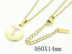 HY Wholesale Necklaces Stainless Steel 316L Jewelry Necklaces-HY51N0048NX