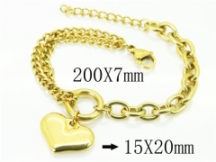 HY Wholesale Bracelets 316L Stainless Steel Jewelry Bracelets-HY32B0756OV