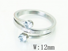 HY Wholesale Popular Rings Jewelry Stainless Steel 316L Rings-HY19R1185OU