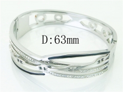 HY Wholesale Bangles Jewelry Stainless Steel 316L Fashion Bangle-HY80B1549HMX