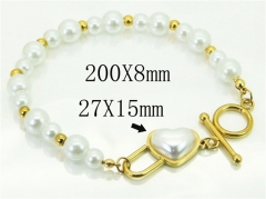 HY Wholesale Bracelets 316L Stainless Steel Jewelry Bracelets-HY80B1554NL