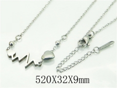 HY Wholesale Necklaces Stainless Steel 316L Jewelry Necklaces-HY19N0473NX