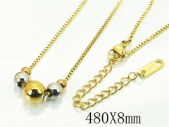 HY Wholesale Necklaces Stainless Steel 316L Jewelry Necklaces-HY19N0453OX