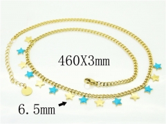 HY Wholesale Necklaces Stainless Steel 316L Jewelry Necklaces-HY32N0837HKL