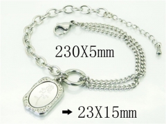 HY Wholesale Bracelets 316L Stainless Steel Jewelry Bracelets-HY59B0263NF