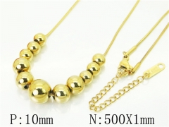 HY Wholesale Necklaces Stainless Steel 316L Jewelry Necklaces-HY59N0242ML