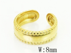 HY Wholesale Popular Rings Jewelry Stainless Steel 316L Rings-HY06R0349MB