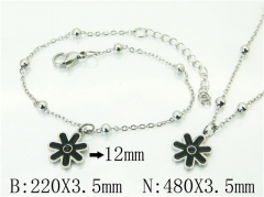 HY Wholesale Stainless Steel 316L Necklaces Bracelets Sets-HY91S1410HQQ