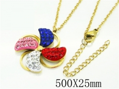 HY Wholesale Necklaces Stainless Steel 316L Jewelry Necklaces-HY51N0044HLC
