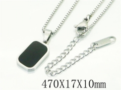 HY Wholesale Necklaces Stainless Steel 316L Jewelry Necklaces-HY19N0446NW