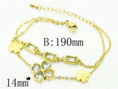 HY Wholesale Bracelets 316L Stainless Steel Jewelry Bracelets-HY32B0734HHW