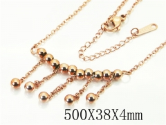 HY Wholesale Necklaces Stainless Steel 316L Jewelry Necklaces-HY19N0451OE