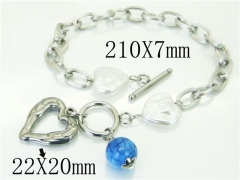 HY Wholesale Bracelets 316L Stainless Steel Jewelry Bracelets-HY21B0525HKT