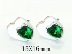 HY Wholesale Earrings 316L Stainless Steel Earrings-HY32E0379HHL