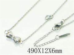 HY Wholesale Necklaces Stainless Steel 316L Jewelry Necklaces-HY19N0479NZ