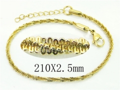 HY Wholesale Bracelets 316L Stainless Steel Jewelry Bracelets-HY70B0521JL