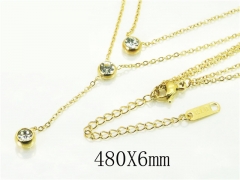 HY Wholesale Necklaces Stainless Steel 316L Jewelry Necklaces-HY19N0459PW