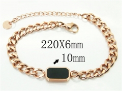 HY Wholesale Bracelets 316L Stainless Steel Jewelry Bracelets-HY19B1050PE