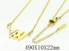 HY Wholesale Necklaces Stainless Steel 316L Jewelry Necklaces-HY19N0471NE