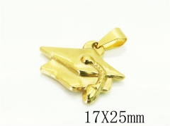 HY Wholesale Pendant 316L Stainless Steel Jewelry Pendant-HY62P0165IG