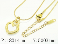 HY Wholesale Necklaces Stainless Steel 316L Jewelry Necklaces-HY59N0246NLZ