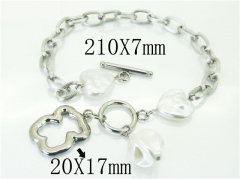 HY Wholesale Bracelets 316L Stainless Steel Jewelry Bracelets-HY21B0528HKW