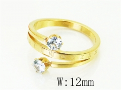 HY Wholesale Popular Rings Jewelry Stainless Steel 316L Rings-HY19R1186PY