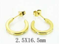 HY Wholesale Earrings 316L Stainless Steel Earrings-HY80E0697LX