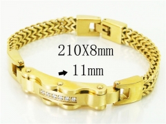 HY Wholesale Bracelets 316L Stainless Steel Jewelry Bracelets-HY23B0214JOS