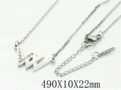 HY Wholesale Necklaces Stainless Steel 316L Jewelry Necklaces-HY19N0470ME
