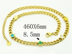 HY Wholesale Necklaces Stainless Steel 316L Jewelry Necklaces-HY32N0805HHW