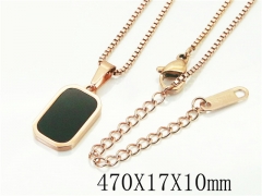 HY Wholesale Necklaces Stainless Steel 316L Jewelry Necklaces-HY19N0448OC