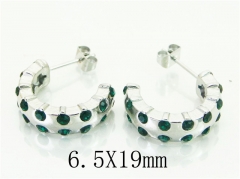 HY Wholesale Earrings 316L Stainless Steel Earrings-HY32E0367HJ5