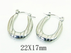 HY Wholesale Earrings 316L Stainless Steel Earrings-HY70E1244KR