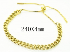 HY Wholesale Bracelets 316L Stainless Steel Jewelry Bracelets-HY19B1070PR