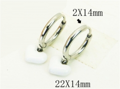HY Wholesale Earrings 316L Stainless Steel Earrings-HY06E0345MQ