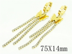 HY Wholesale Earrings 316L Stainless Steel Earrings-HY32E0358HIW