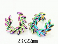 HY Wholesale Earrings 316L Stainless Steel Earrings-HY70E1289LG