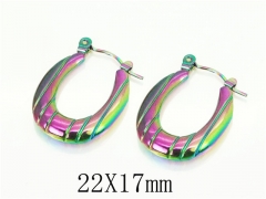 HY Wholesale Earrings 316L Stainless Steel Earrings-HY70E1246LU